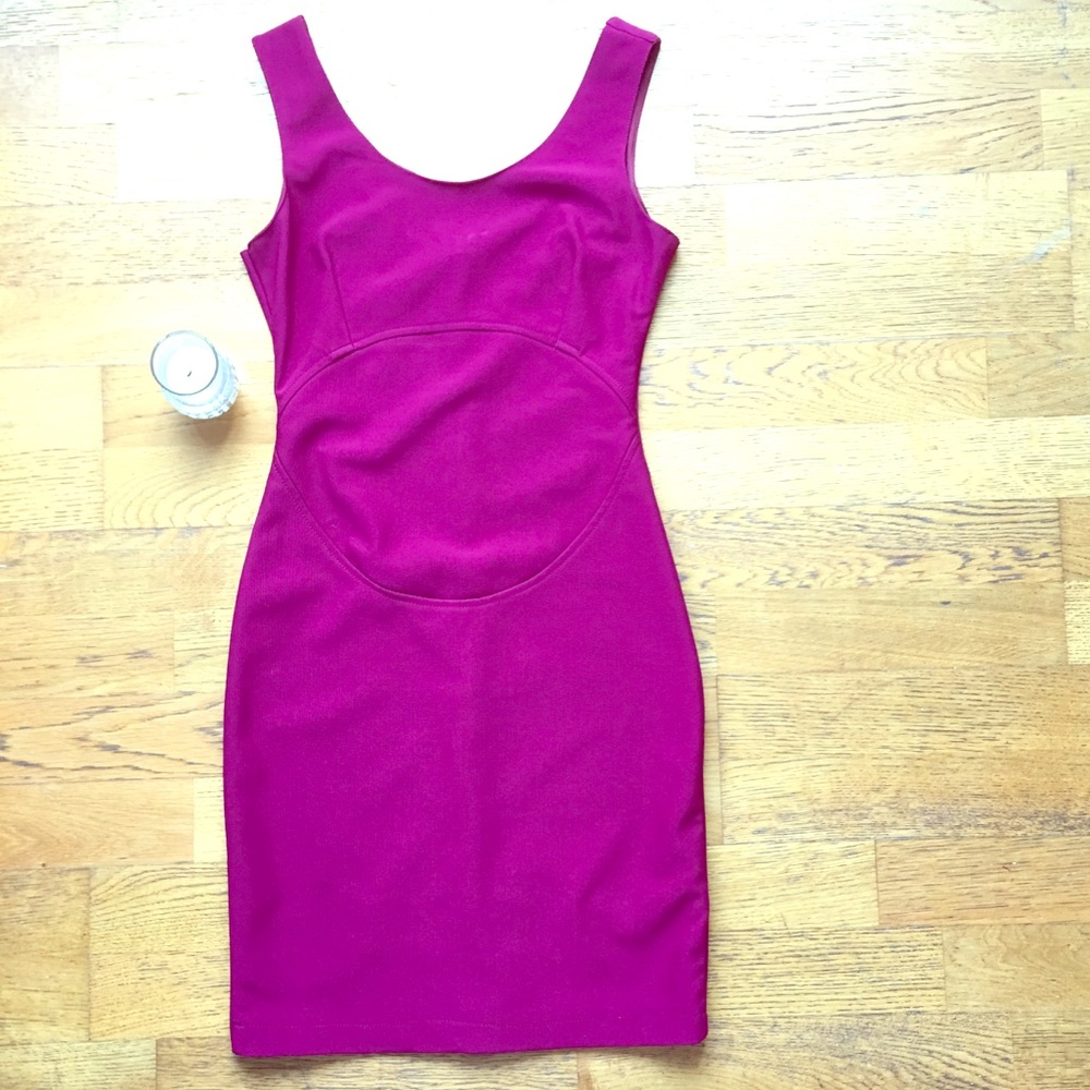 Hot Pink Bodycon Dress